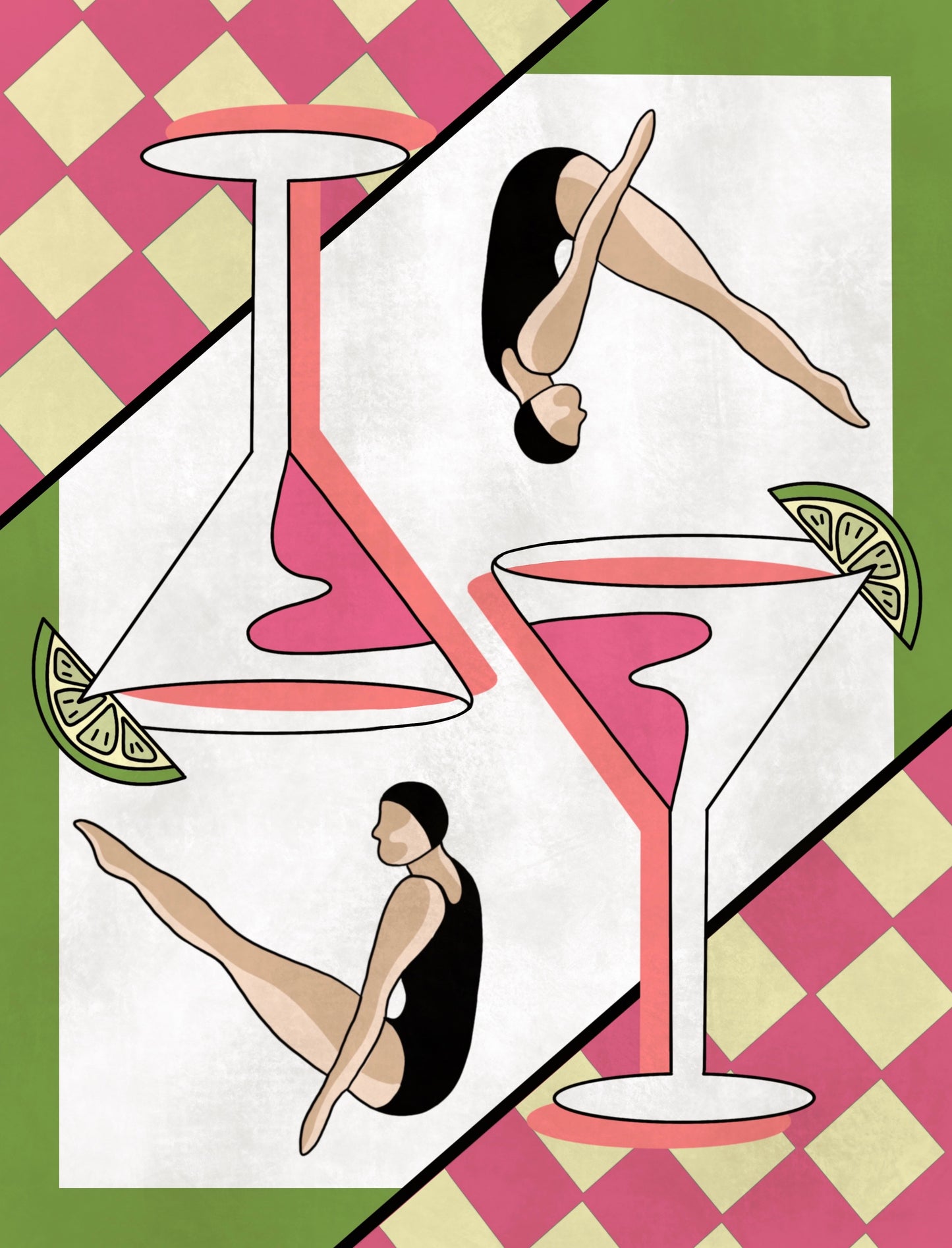 Cosmo Barbie Print