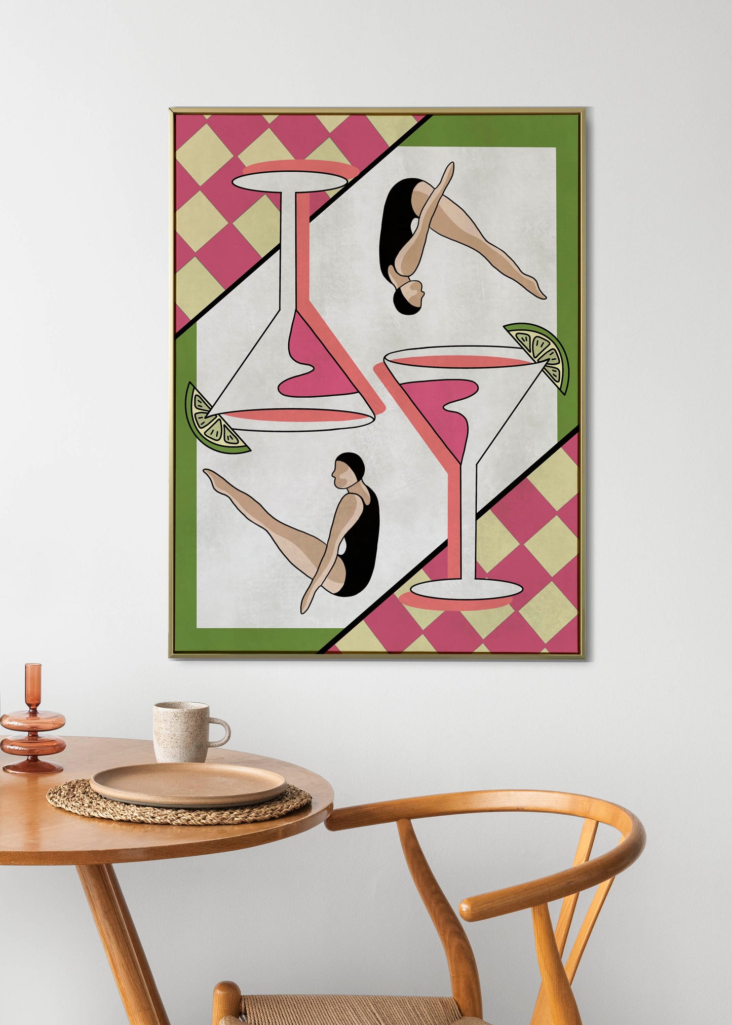Cosmo Barbie Print
