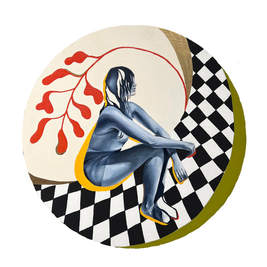In a Checkered World Print