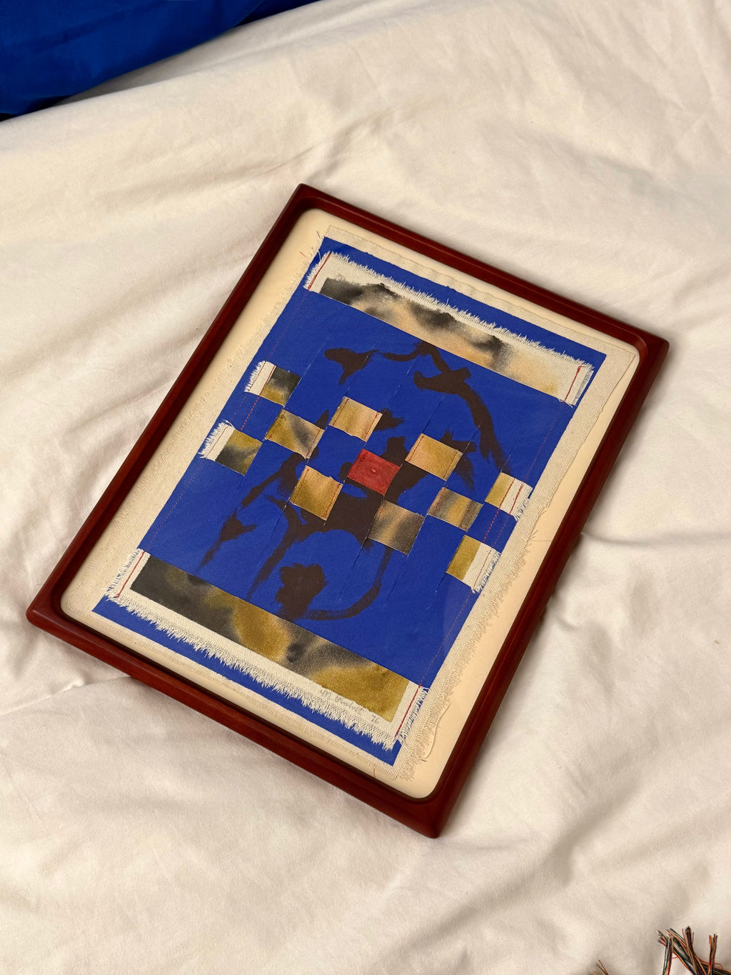 In Eye of the Blue Nude - Original Painting