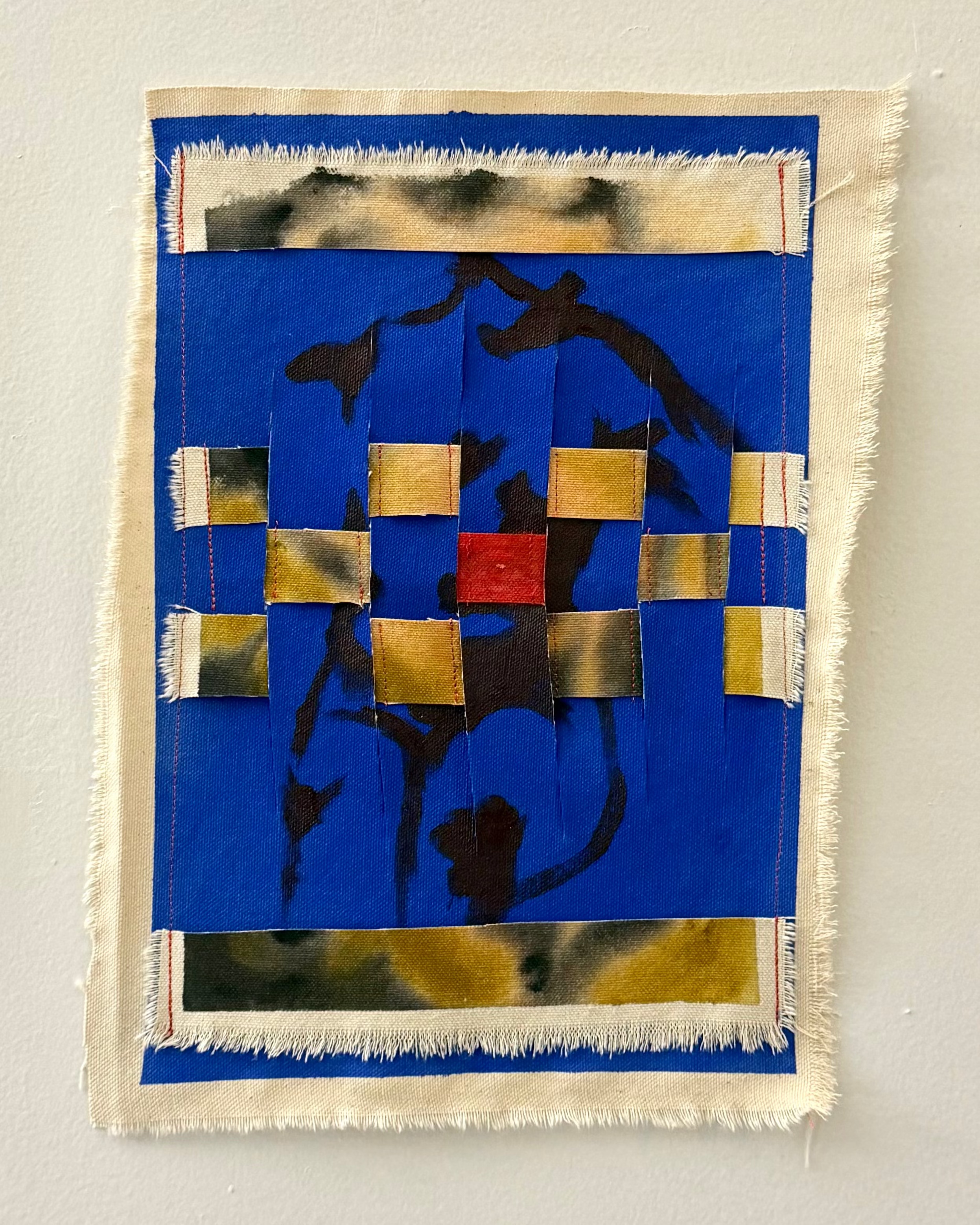 In Eye of the Blue Nude - Original Painting