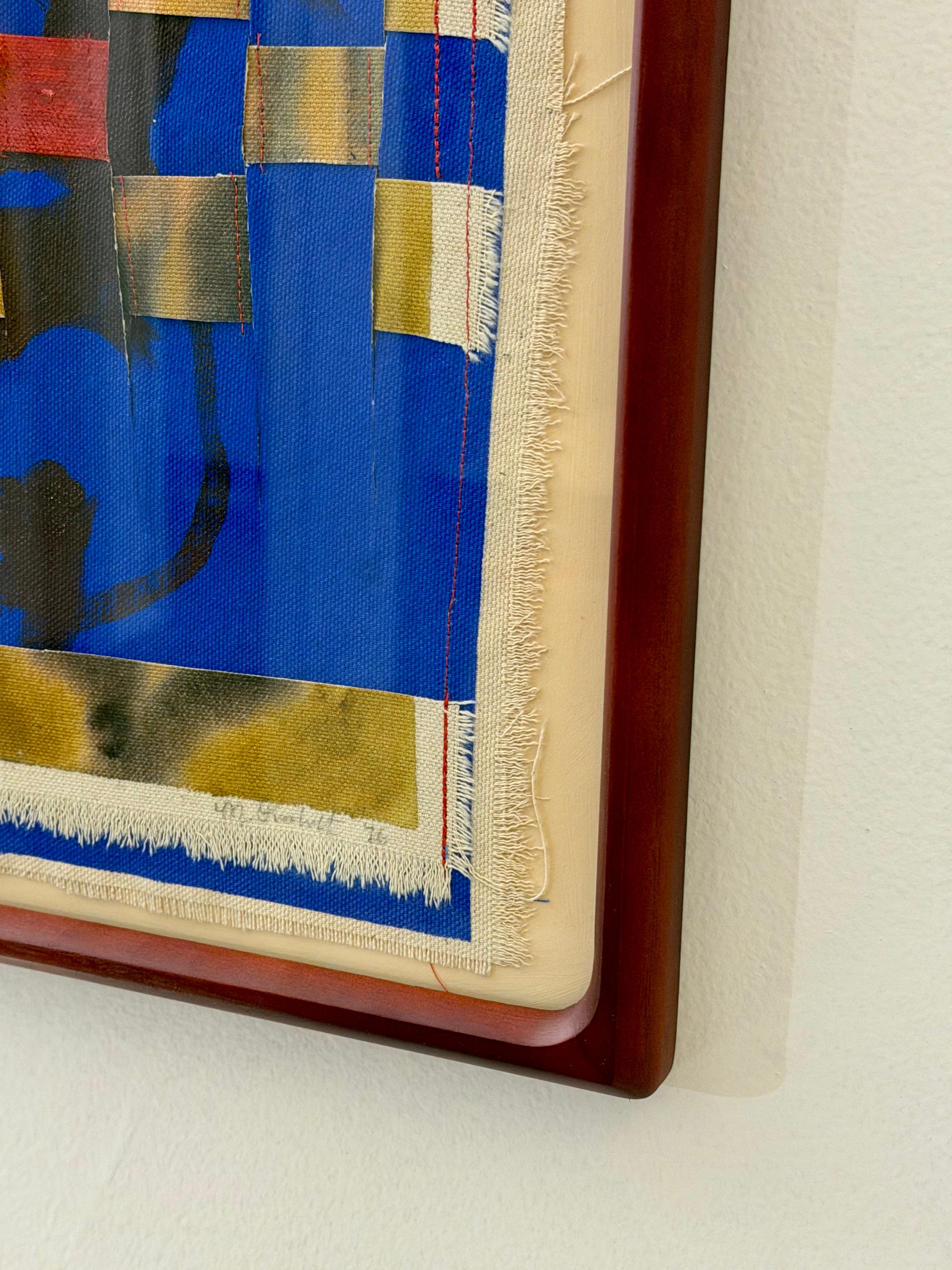 In Eye of the Blue Nude - Original Painting