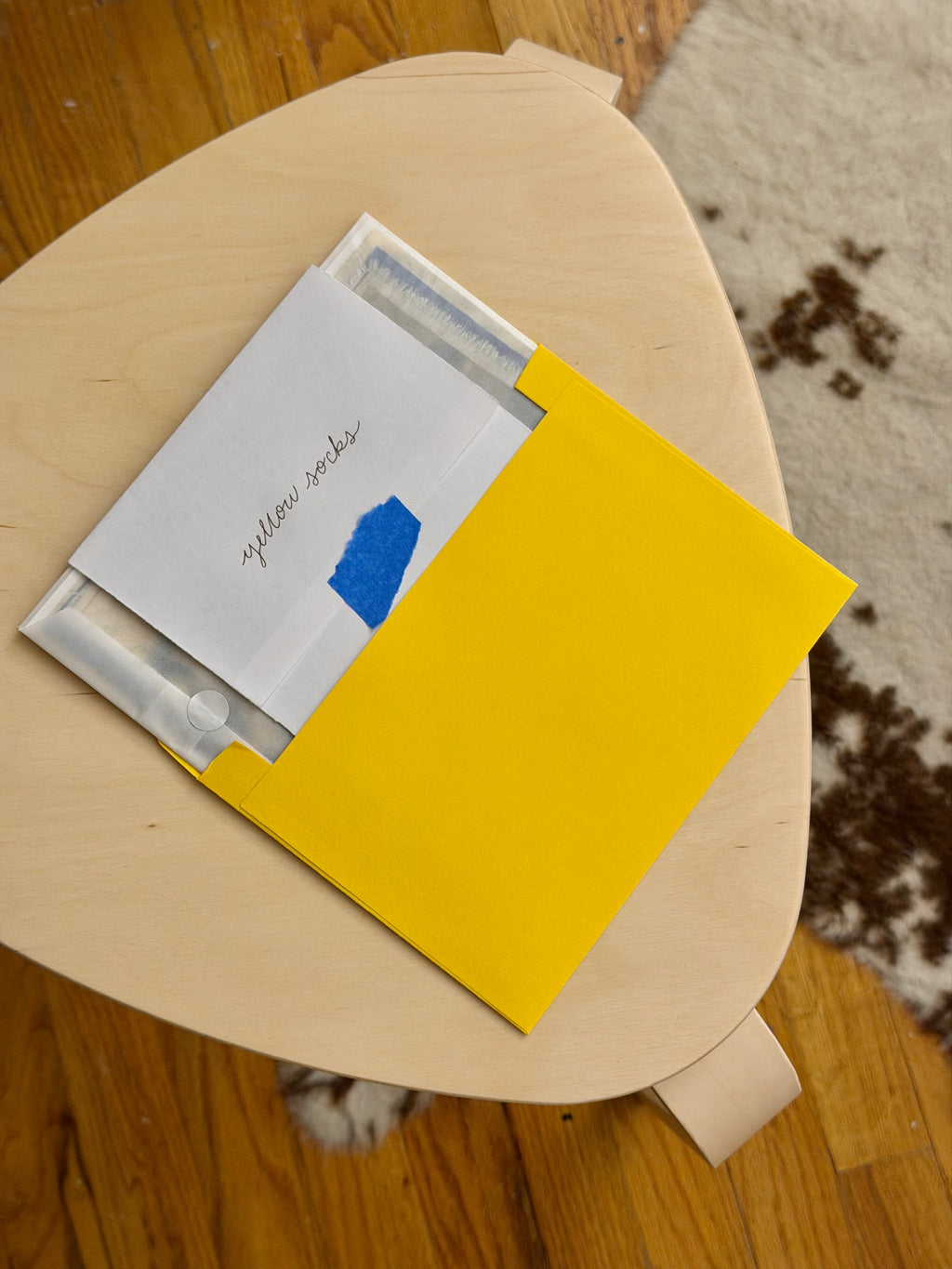Yellow Socks - Monthly Print Club Subscription