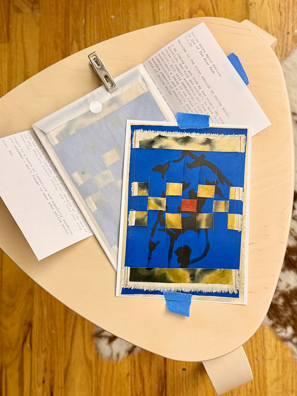 Yellow Socks - Monthly Print Club Subscription