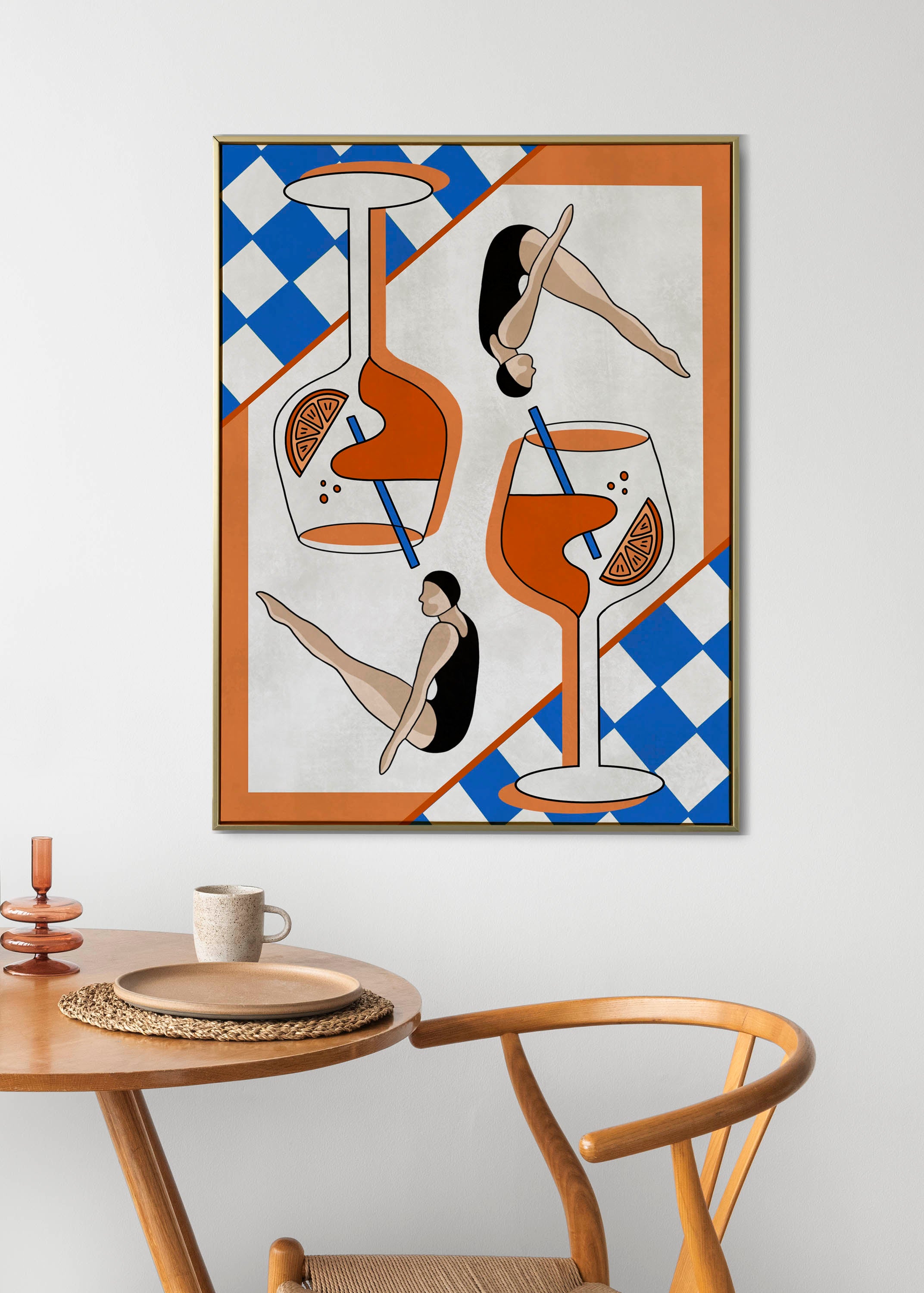 Swimmin' for a Spritz Print