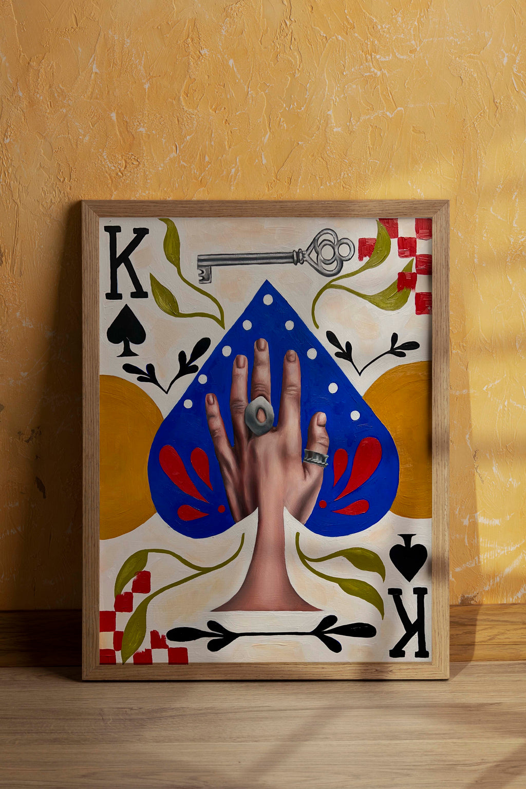 The King Holds the Key Print