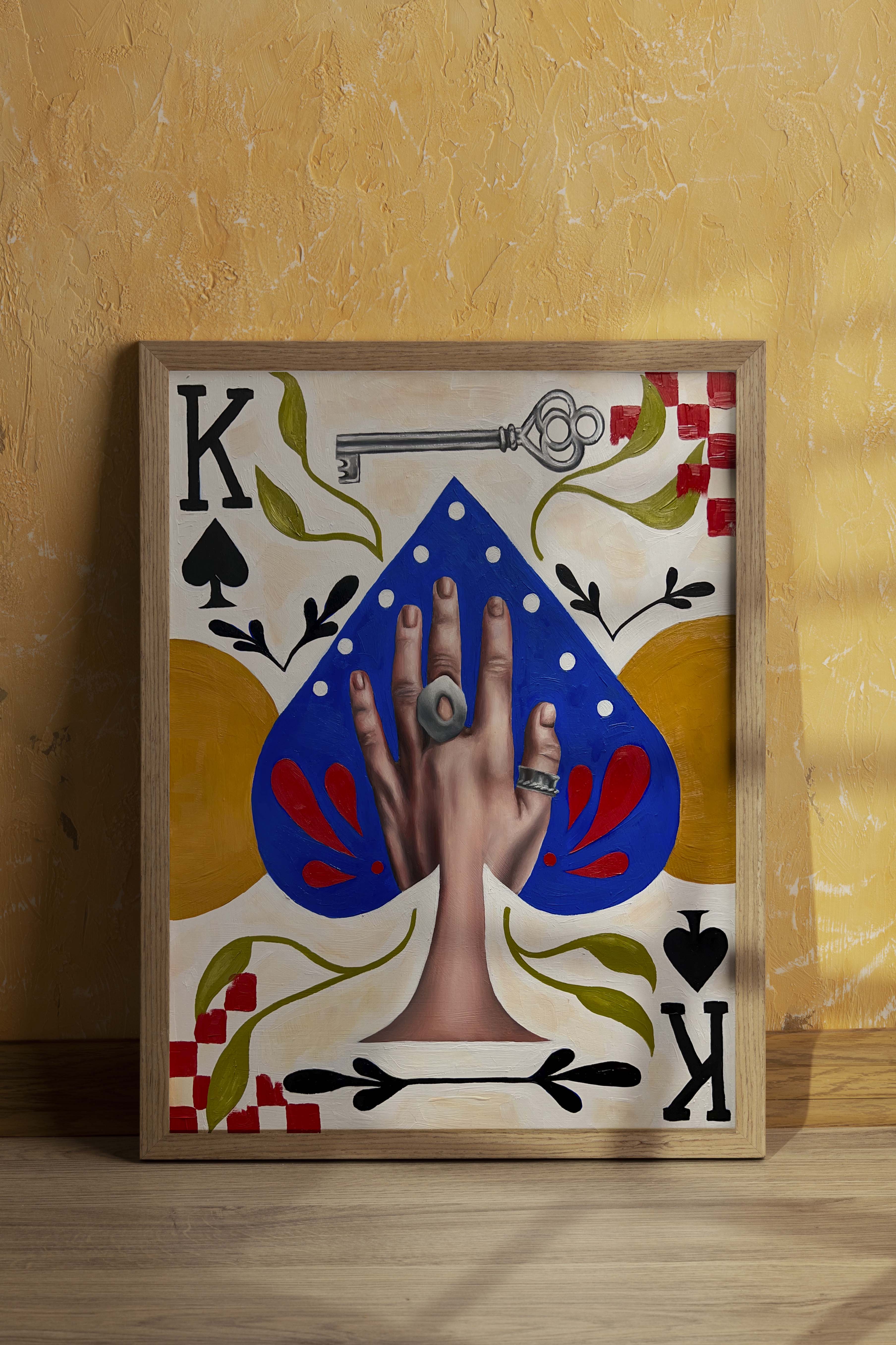 The King Holds the Key Print